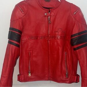 Large Men’s ICON motorcycle jacket